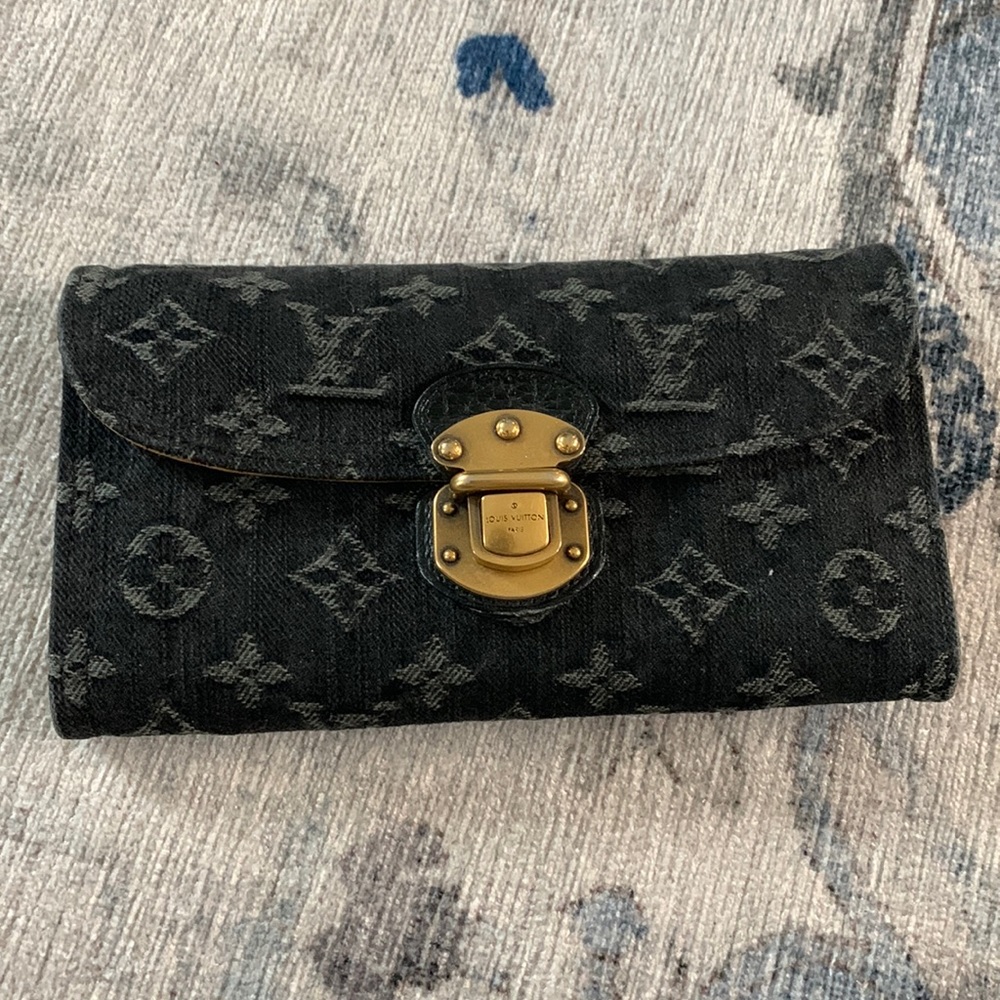 Denim Louis Vuitton Wallet